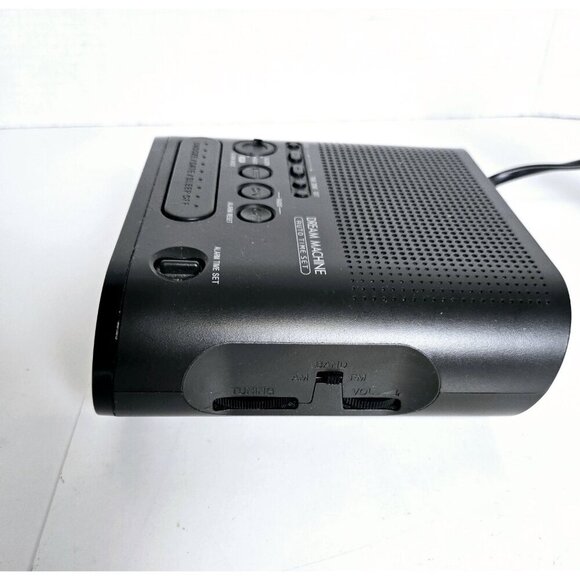 Sony Dream Machine Clock Radio Alarm ICF-C218 Black Works - Picture 4 of 7
